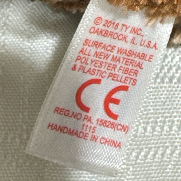 Ty Sammy the owl beanie boo 9” aprox played with condition medium beanie boo - Picture 5 of 7